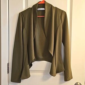 Small DoublJu olive green cover
